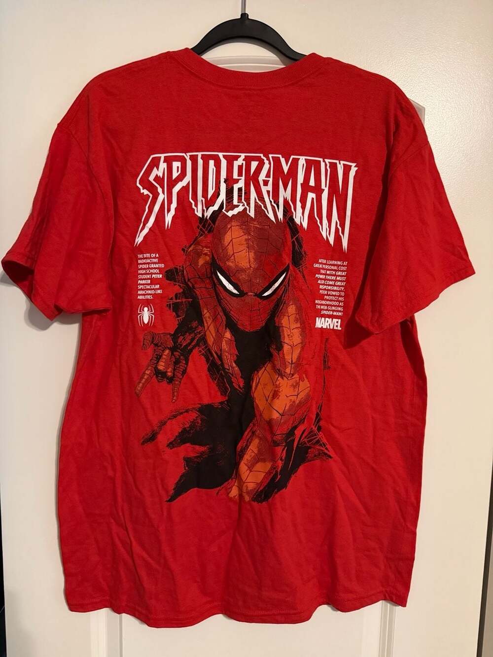 Marvel Spider-Man Graphic Print Red T-Shirt